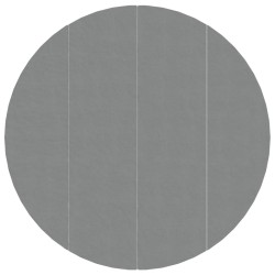 vidaXL Tapiz de suelo piscina geotextil de poliéster gris claro Ø500cm