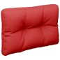 vidaXL Cojines para palets 2 unidades tela rojo vidaXL Cojines para palets 2 unidades tela rojo