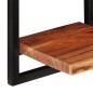 vidaXL Estantes de pared 2 unidades madera maciza acacia 25x25x75 cm 