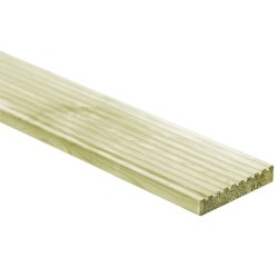 vidaXL Tablas para terraza 16 uds madera de pino impregnada 2,32 m² 1m