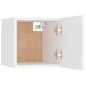 vidaXL Set de muebles para TV 5 piezas madera contrachapada blanco