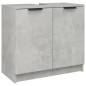 vidaXL Set muebles de baño 2 piezas madera contrachapada gris hormigón vidaXL Set muebles de baño 2 piezas madera contrachapada gris hormigón