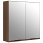 vidaXL Set de muebles de baño 3 pzas madera contrachapada roble marrón vidaXL Set de muebles de baño 3 pzas madera contrachapada roble marrón