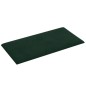 vidaXL Paneles de pared 12 uds terciopelo verde oscuro 30x15cm 0,54 m² vidaXL Paneles de pared 12 uds terciopelo verde oscuro 30x15cm 0,54 m²