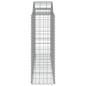 vidaXL Cestas gaviones 40 uds forma de arco hierro 200x50x120/140 cm vidaXL Cestas gaviones 40 uds forma de arco hierro 200x50x120/140 cm
