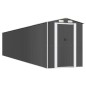 vidaXL Cobertizo de jardín acero galvanizado antracita 192x1021x223 cm vidaXL Cobertizo de jardín acero galvanizado antracita 192x1021x223 cm