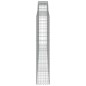 vidaXL Cestas gaviones 8 uds forma de arco hierro 400x30x160/180 cm vidaXL Cestas gaviones 8 uds forma de arco hierro 400x30x160/180 cm