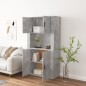 vidaXL Aparador alto madera contrachapada gris hormigón vidaXL Aparador alto madera contrachapada gris hormigón