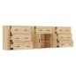 vidaXL Aparadores 3 piezas madera contrachapada color roble sonoma vidaXL Aparadores 3 piezas madera contrachapada color roble sonoma
