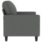 vidaXL Sofá de 2 plazas de tela gris oscuro 120 cm vidaXL Sofá de 2 plazas de tela gris oscuro 120 cm