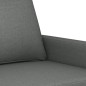 vidaXL Sofá de 2 plazas de tela gris oscuro 120 cm vidaXL Sofá de 2 plazas de tela gris oscuro 120 cm