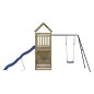 vidaXL Parque infantil de exterior madera de pino impregnada vidaXL Parque infantil de exterior madera de pino impregnada