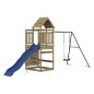 vidaXL Parque infantil de exterior madera de pino impregnada vidaXL Parque infantil de exterior madera de pino impregnada