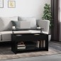 vidaXL Mesa de centro madera contrachapada negro 102x50x52,5 cm vidaXL Mesa de centro madera contrachapada negro 102x50x52,5 cm