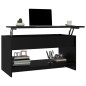vidaXL Mesa de centro madera contrachapada negro 102x50x52,5 cm vidaXL Mesa de centro madera contrachapada negro 102x50x52,5 cm