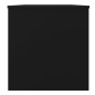 vidaXL Mesa de centro madera contrachapada negro 102x50x52,5 cm vidaXL Mesa de centro madera contrachapada negro 102x50x52,5 cm