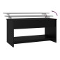 vidaXL Mesa de centro madera contrachapada negro 102x50x52,5 cm vidaXL Mesa de centro madera contrachapada negro 102x50x52,5 cm