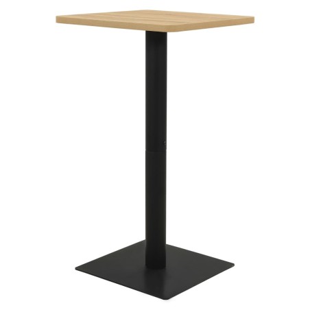 vidaXL Mesa de bistró color roble 60x60x107 cm