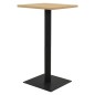 vidaXL Mesa de bistró color roble 60x60x107 cm vidaXL Mesa de bistró color roble 60x60x107 cm