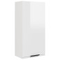 vidaXL Armario de baño de pared blanco brillo 32x20x67 cm vidaXL Armario de baño de pared blanco brillo 32x20x67 cm