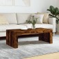 vidaXL Mesa de centro madera de ingeniería roble ahumado 102x50x36 cm vidaXL Mesa de centro madera de ingeniería roble ahumado 102x50x36 cm