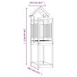 vidaXL Torre de juegos madera maciza abeto Douglas 52,5x110,5x214 cm vidaXL Torre de juegos madera maciza abeto Douglas 52,5x110,5x214 cm
