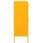 vidaXL Armario de almacenamiento acero amarillo mostaza 80x35x101,5 cm vidaXL Armario de almacenamiento acero amarillo mostaza 80x35x101,5 cm