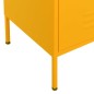 vidaXL Armario de almacenamiento acero amarillo mostaza 80x35x101,5 cm vidaXL Armario de almacenamiento acero amarillo mostaza 80x35x101,5 cm
