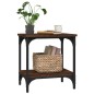 vidaXL Mesa auxiliar madera contrachapada marrón roble 40x30x42 cm vidaXL Mesa auxiliar madera contrachapada marrón roble 40x30x42 cm