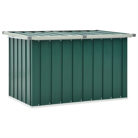 vidaXL Caja de almacenaje para jardín verde 109x67x65 cm