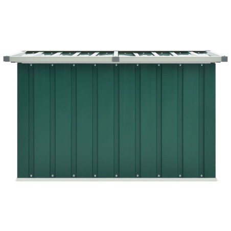 vidaXL Caja de almacenaje para jardín verde 109x67x65 cm