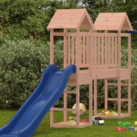  vidaXL Torre de juegos madera maciza de abeto Douglas 53x46,5x194 cm