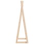 vidaXL Perchero de madera maciza de pino 100x45x150 cm vidaXL Perchero de madera maciza de pino 100x45x150 cm