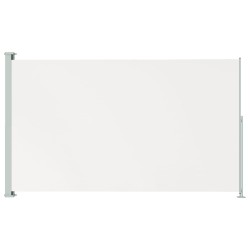 vidaXL Toldo lateral retráctil para patio color crema 220x300 cm