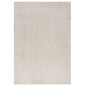 vidaXL Alfombra de pelo largo color crema 140x200 cm