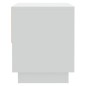 vidaXL Mesitas de noche 2 uds madera contrachapada blanco 45x34x44 cm vidaXL Mesitas de noche 2 uds madera contrachapada blanco 45x34x44 cm