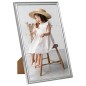 vidaXL Marcos de foto collage de mesa 3 uds plateado MDF 10x15cm