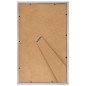vidaXL Marcos de foto collage de mesa 3 uds plateado MDF 10x15cm