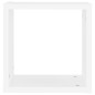 vidaXL Estantes cubo de pared 4 unidades blanco 30x15x30 cm vidaXL Estantes cubo de pared 4 unidades blanco 30x15x30 cm