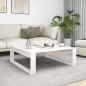 vidaXL Mesa de centro madera contrachapada blanco 100x100x35 cm vidaXL Mesa de centro madera contrachapada blanco 100x100x35 cm