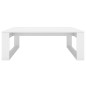 vidaXL Mesa de centro madera contrachapada blanco 100x100x35 cm vidaXL Mesa de centro madera contrachapada blanco 100x100x35 cm