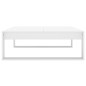 vidaXL Mesa de centro madera contrachapada blanco 100x100x35 cm vidaXL Mesa de centro madera contrachapada blanco 100x100x35 cm