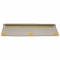 vidaXL Alfombras de peldaños de escalera 15 uds marrón claro 65x21x4cm