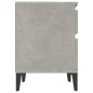 vidaXL Mesitas de noche 2 unidades gris hormigón 40x35x50 cm vidaXL Mesitas de noche 2 unidades gris hormigón 40x35x50 cm