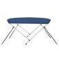 vidaXL Toldo Bimini de 2 arcos azul marino 180x150x110 cm vidaXL Toldo Bimini de 2 arcos azul marino 180x150x110 cm