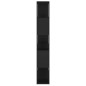 vidaXL Librería separador madera contrachapada negro 100x24x155 cm vidaXL Librería separador madera contrachapada negro 100x24x155 cm
