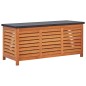 vidaXL Caja de almacenaje jardín madera maciza eucalipto 117x50x55 cm vidaXL Caja de almacenaje jardín madera maciza eucalipto 117x50x55 cm