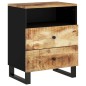 vidaXL Mesita de noche madera mango madera contrachapada 50x33x62 cm vidaXL Mesita de noche madera mango madera contrachapada 50x33x62 cm