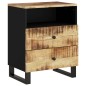 vidaXL Mesita de noche madera mango madera contrachapada 50x33x62 cm vidaXL Mesita de noche madera mango madera contrachapada 50x33x62 cm