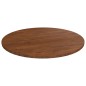 vidaXL Tablero de mesa redonda madera de roble marrón oscuro Ø50x1,5cm vidaXL Tablero de mesa redonda madera de roble marrón oscuro Ø50x1,5cm